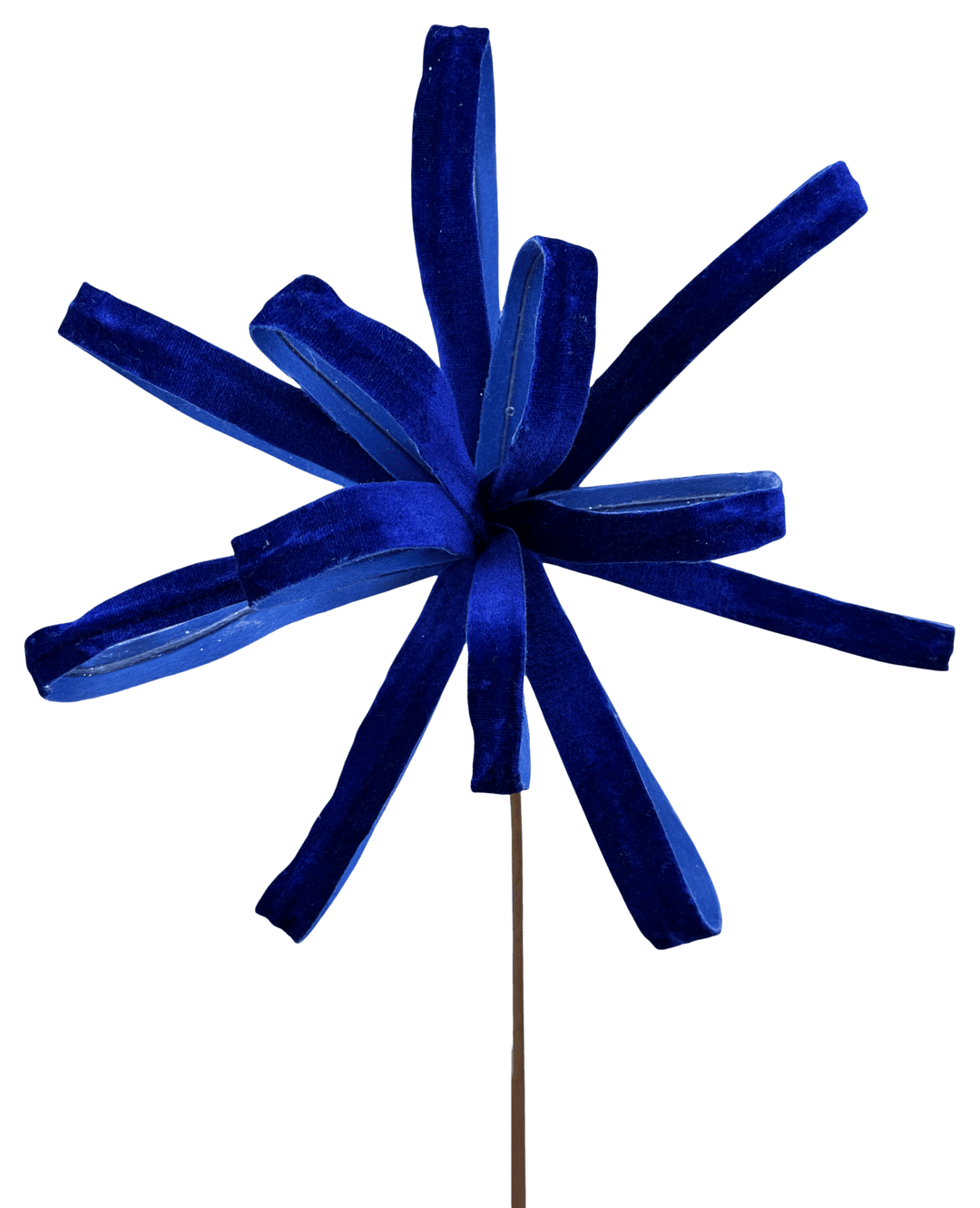 Artificial Blue Looped Flower Stem - 12" - Greenery Market86867BL