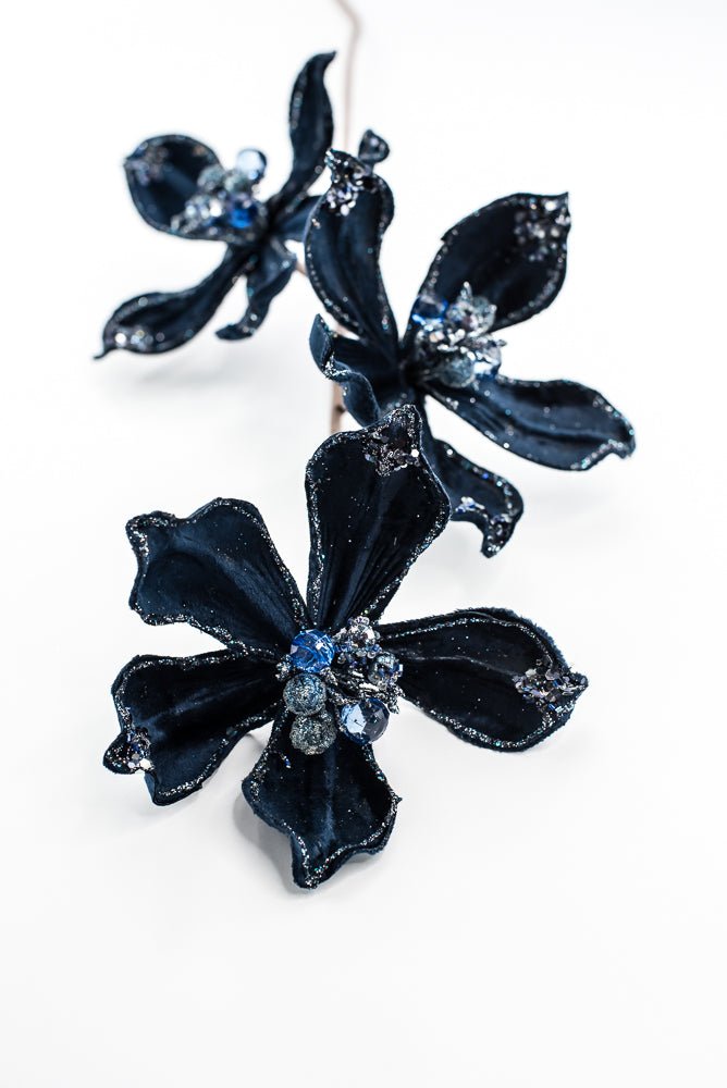 Artificial, Blue Magnolia Spray - 29" - Greenery MarketArtificial Flowers283574
