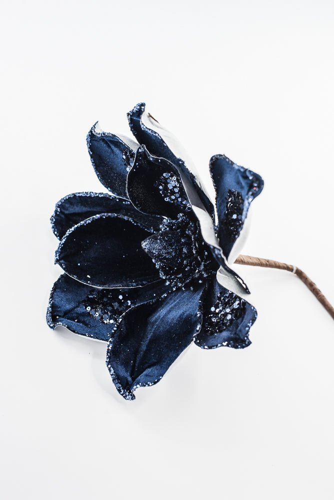 Artificial Blue Magnolia Stem - 21" - Greenery Market86938BL