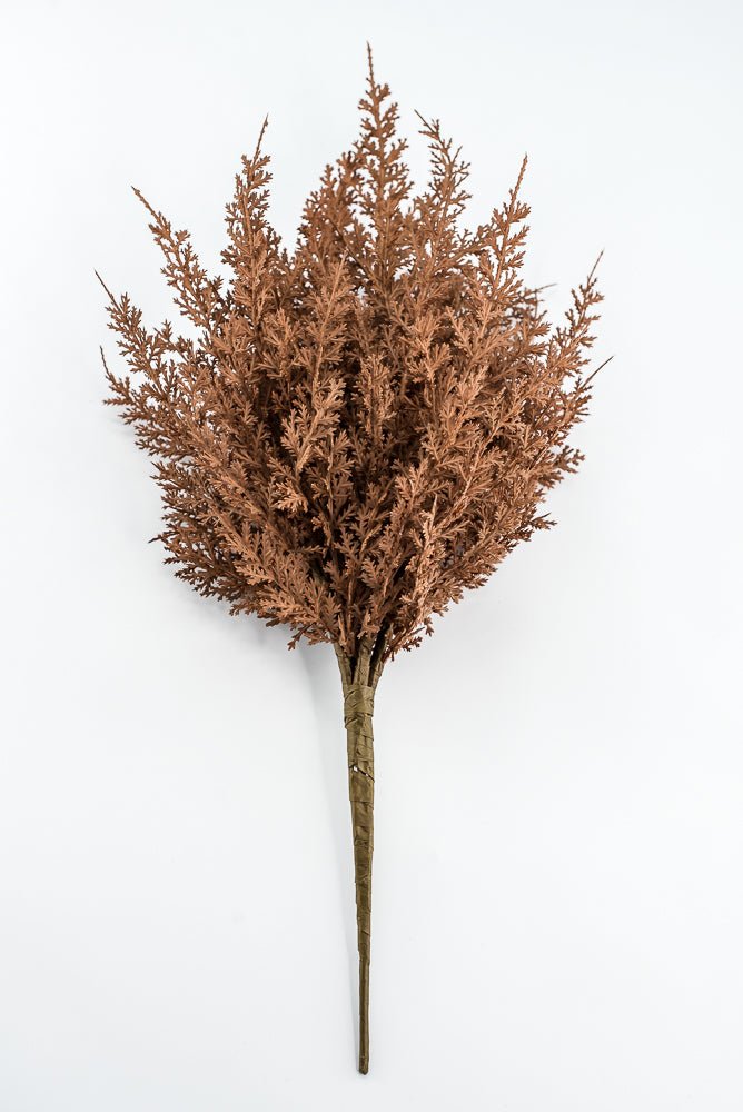 Artificial, Brown, Cedar Bush - 22" - Greenery MarketArtificial Flora85948-BRN