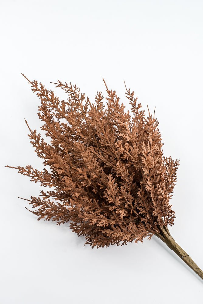 Artificial, Brown, Cedar Bush - 22" - Greenery MarketArtificial Flora85948-BRN