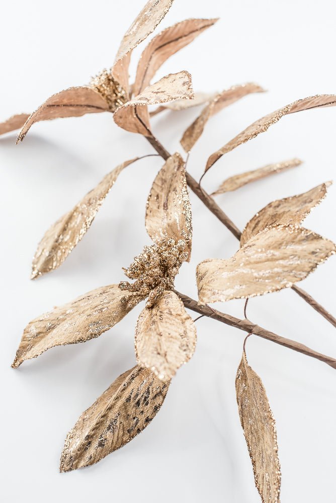 Artificial Brown & Gold Flower Spray - 25.5" - Greenery MarketArtificial Flowers279434