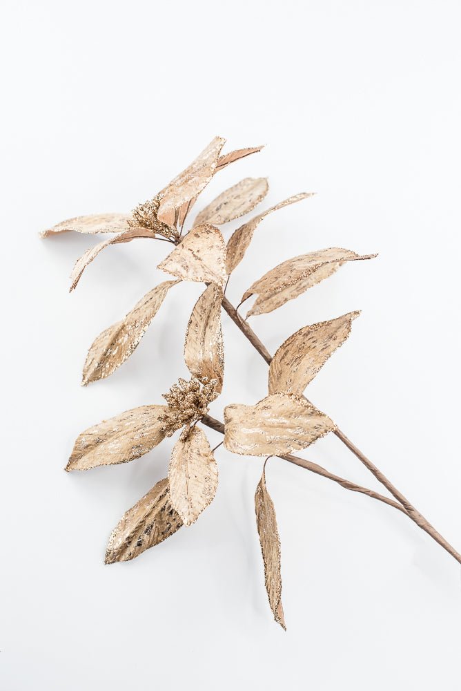 Artificial Brown & Gold Flower Spray - 25.5" - Greenery MarketArtificial Flowers279434