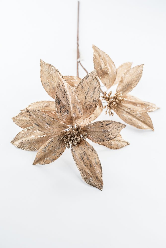 Artificial Brown & Gold Flower Spray - 25.5" - Greenery MarketArtificial Flowers279434