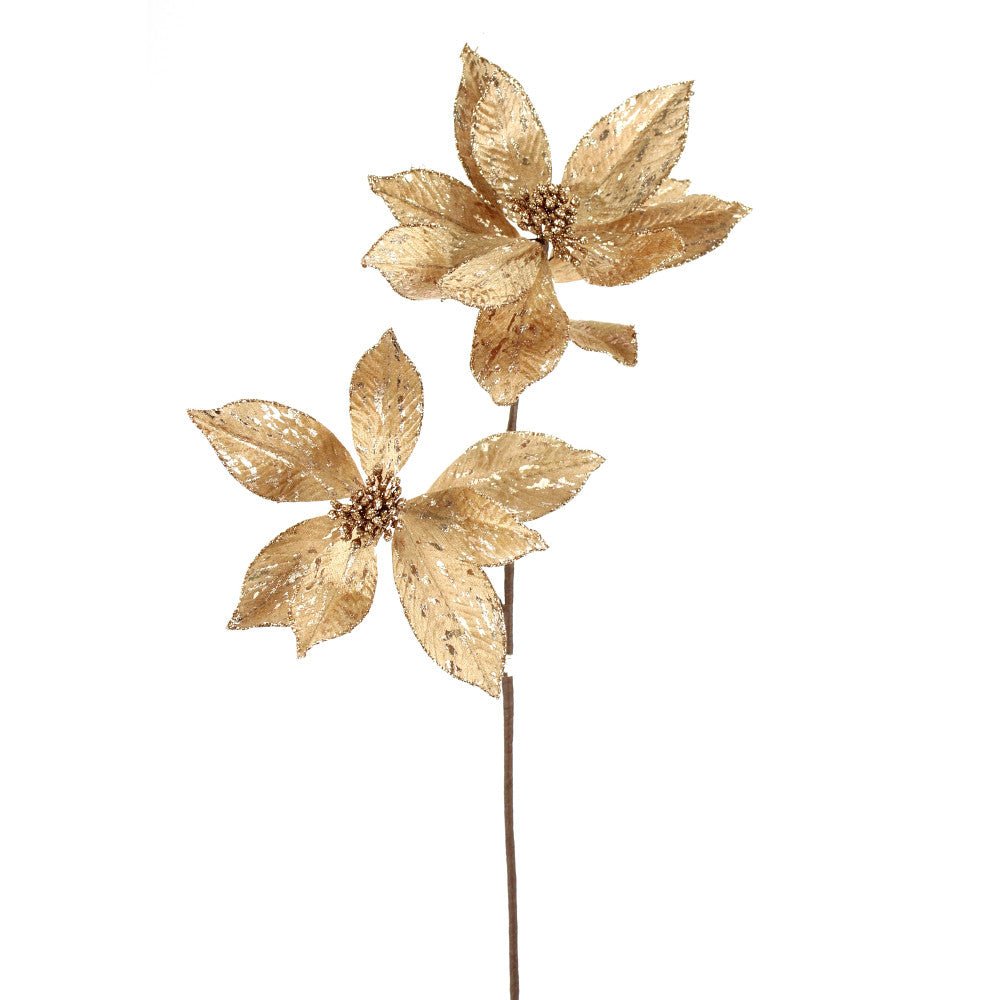Artificial Brown & Gold Flower Spray - 25.5" - Greenery MarketArtificial Flowers279434