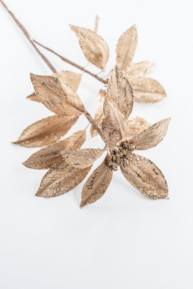 Artificial Brown & Gold Flower Spray - 25.5" - Greenery MarketArtificial Flowers279434