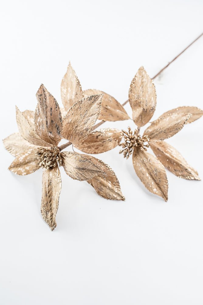 Artificial Brown & Gold Flower Spray - 25.5" - Greenery MarketArtificial Flowers279434