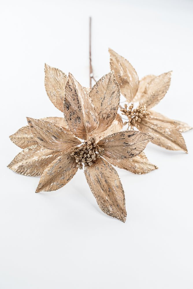 Artificial Brown & Gold Flower Spray - 25.5" - Greenery MarketArtificial Flowers279434