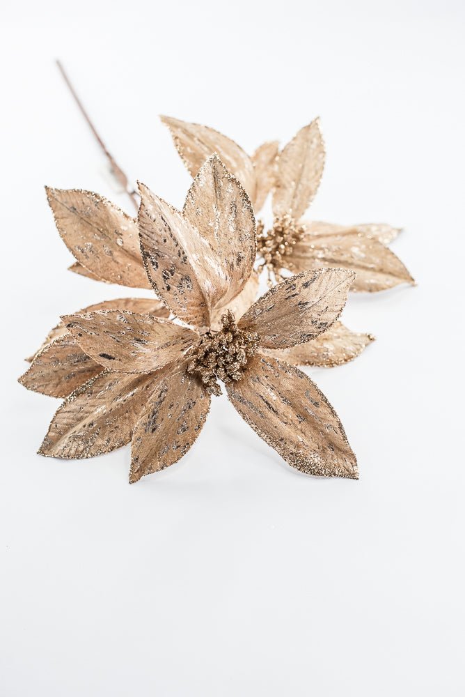 Artificial Brown & Gold Flower Spray - 25.5" - Greenery MarketArtificial Flowers279434