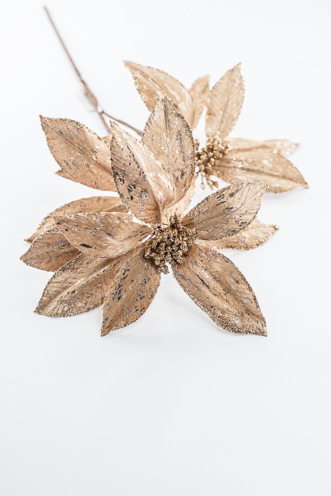 Artificial Brown & Gold Flower Spray - 25.5" - Greenery MarketArtificial Flowers279434