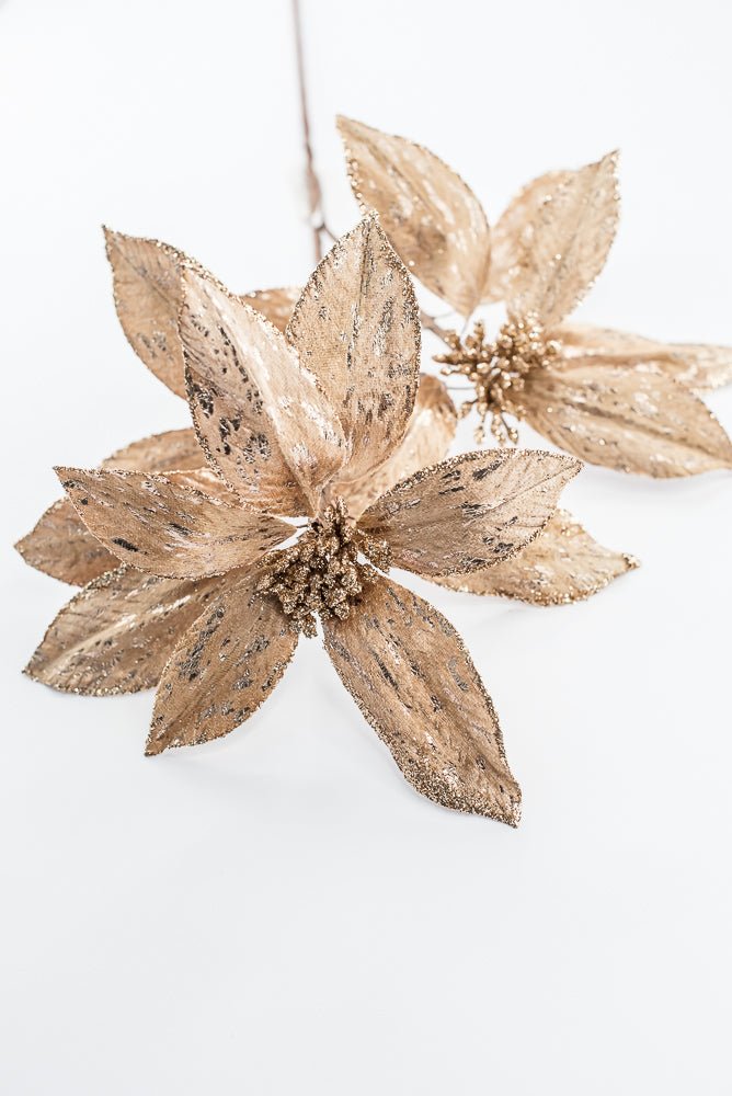 Artificial Brown & Gold Flower Spray - 25.5" - Greenery MarketArtificial Flowers279434