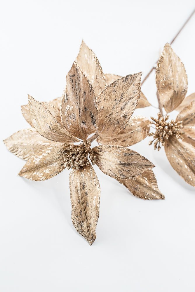 Artificial Brown & Gold Flower Spray - 25.5" - Greenery MarketArtificial Flowers279434