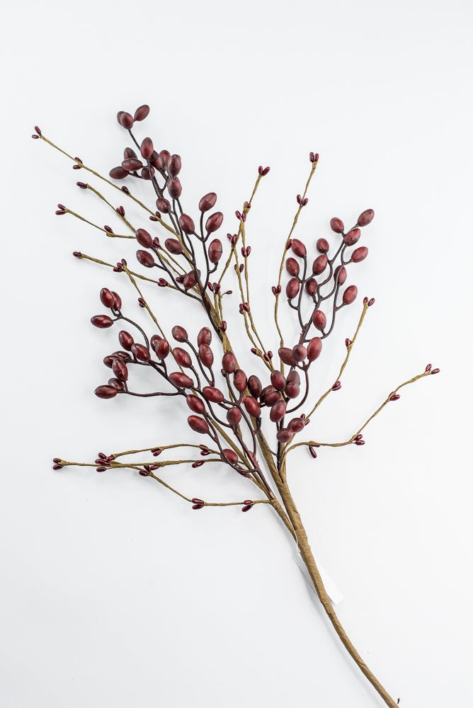 Artificial Burgundy Berry Spray - 32" - Greenery MarketArtificial Flora40498-BG