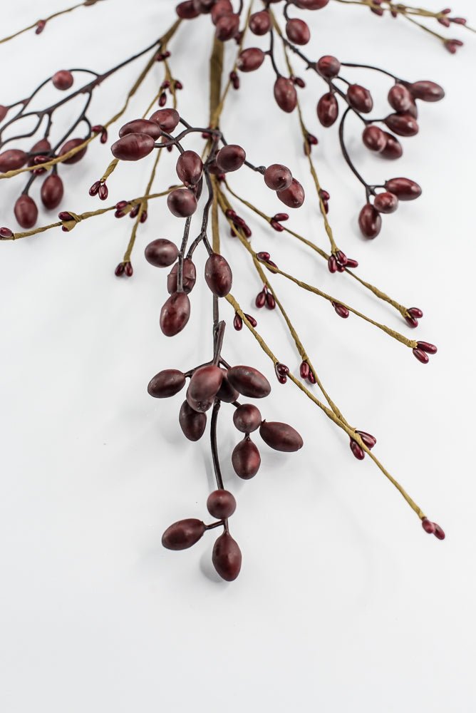 Artificial Burgundy Berry Spray - 32" - Greenery MarketArtificial Flora40498-BG