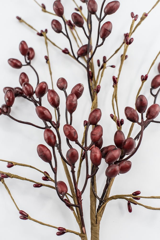 Artificial Burgundy Berry Spray - 32" - Greenery MarketArtificial Flora40498-BG