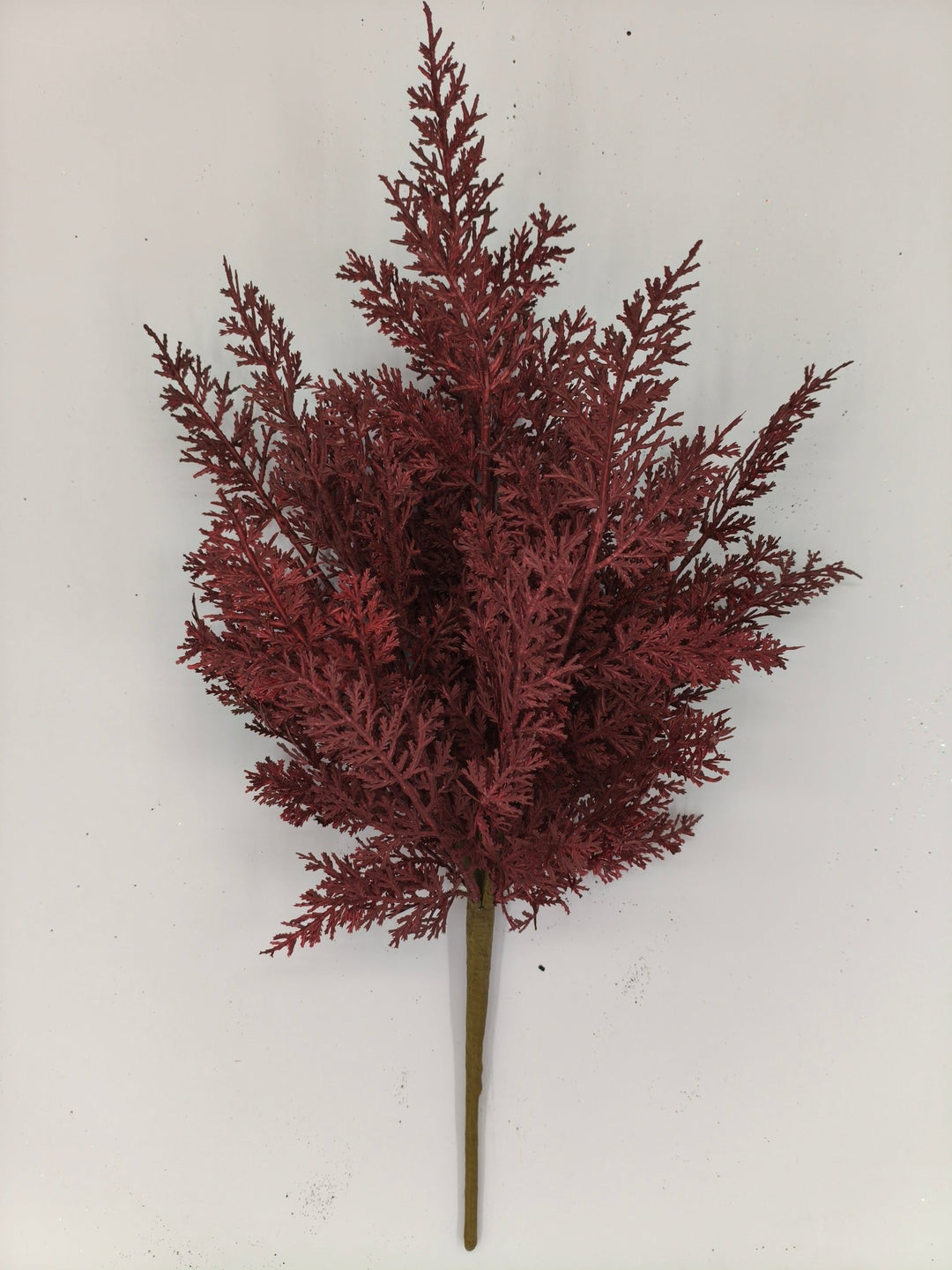 Artificial, Burgundy, Cedar Bush - 22" - Greenery MarketArtificial Flora85948-BG