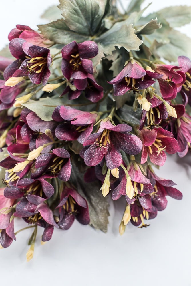 Artificial Burgundy Freesia Bush - 22" - Greenery MarketArtificial Flora85857-BG