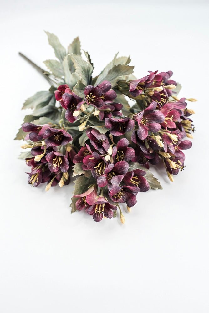 Artificial Burgundy Freesia Bush - 22" - Greenery MarketArtificial Flora85857-BG