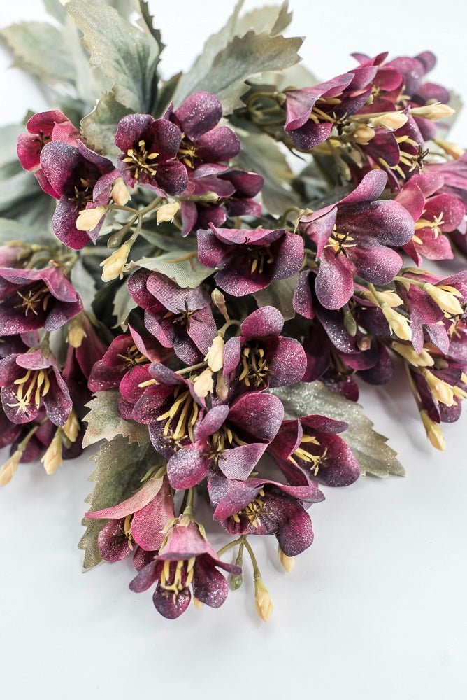 Artificial Burgundy Freesia Bush - 22" - Greenery MarketArtificial Flora85857-BG