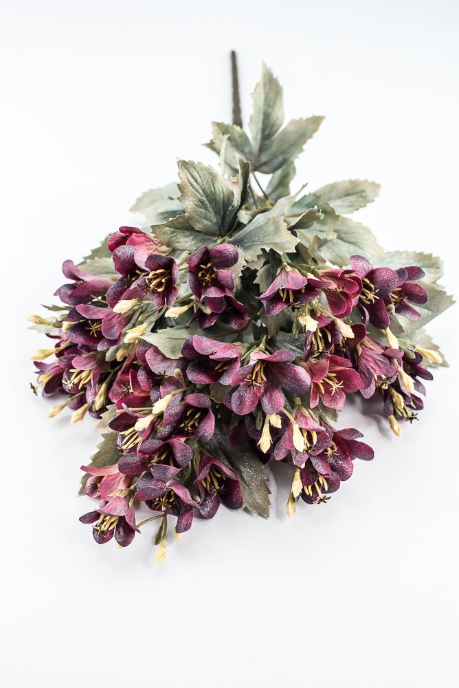 Artificial Burgundy Freesia Bush - 22" - Greenery MarketArtificial Flora85857-BG
