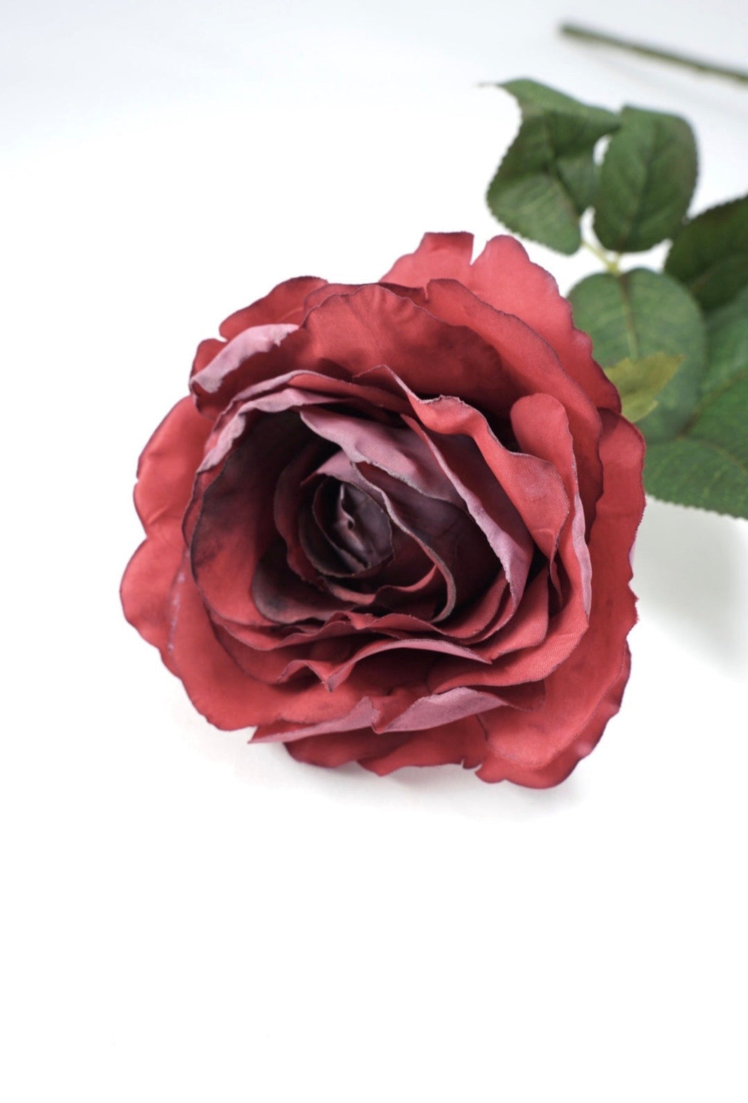 Artificial, Burgundy Rose Stem - 28" - Greenery Market2221043BU