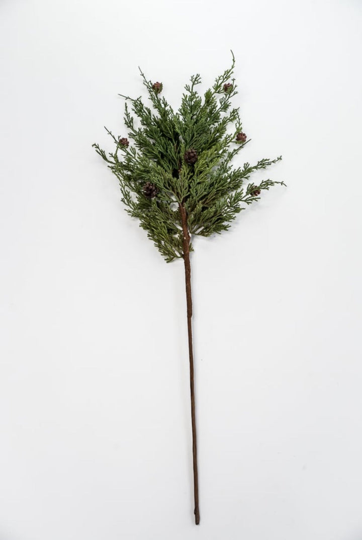 Artificial cedar and cone spray - Greenery Marketgreenery2825167GR