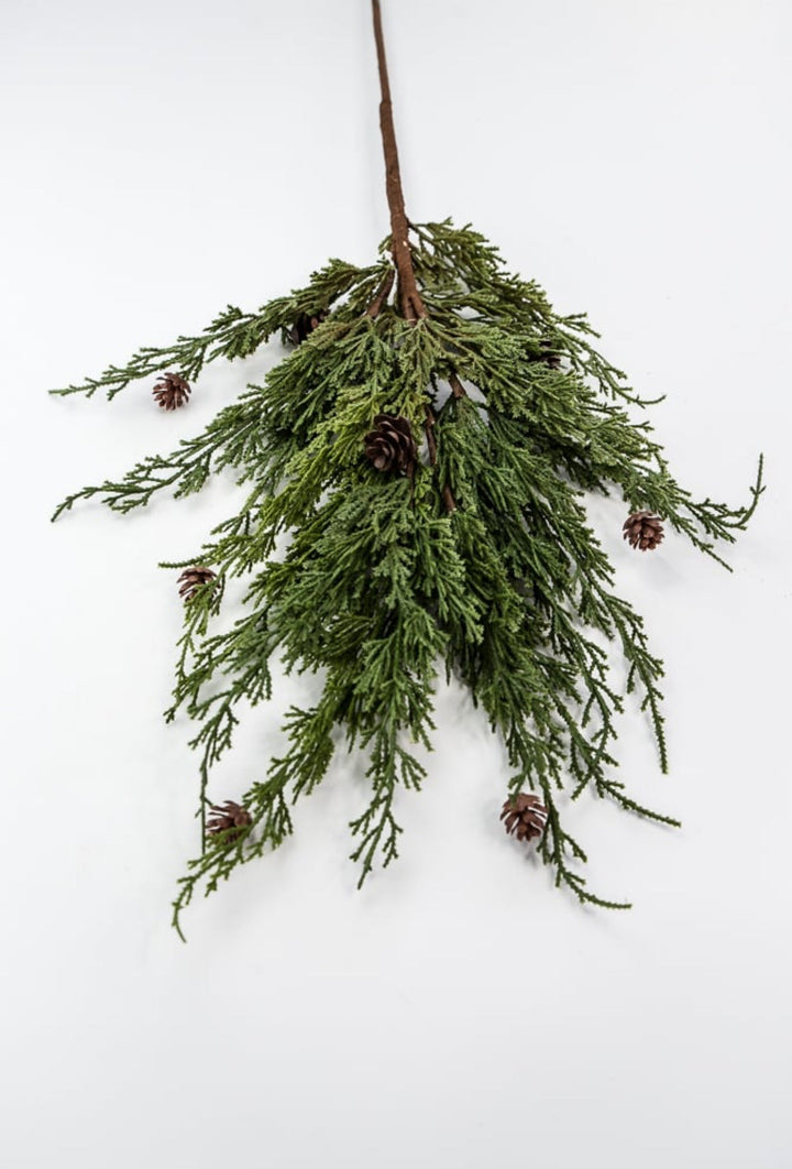 Artificial cedar and cone spray - Greenery Marketgreenery2825167GR