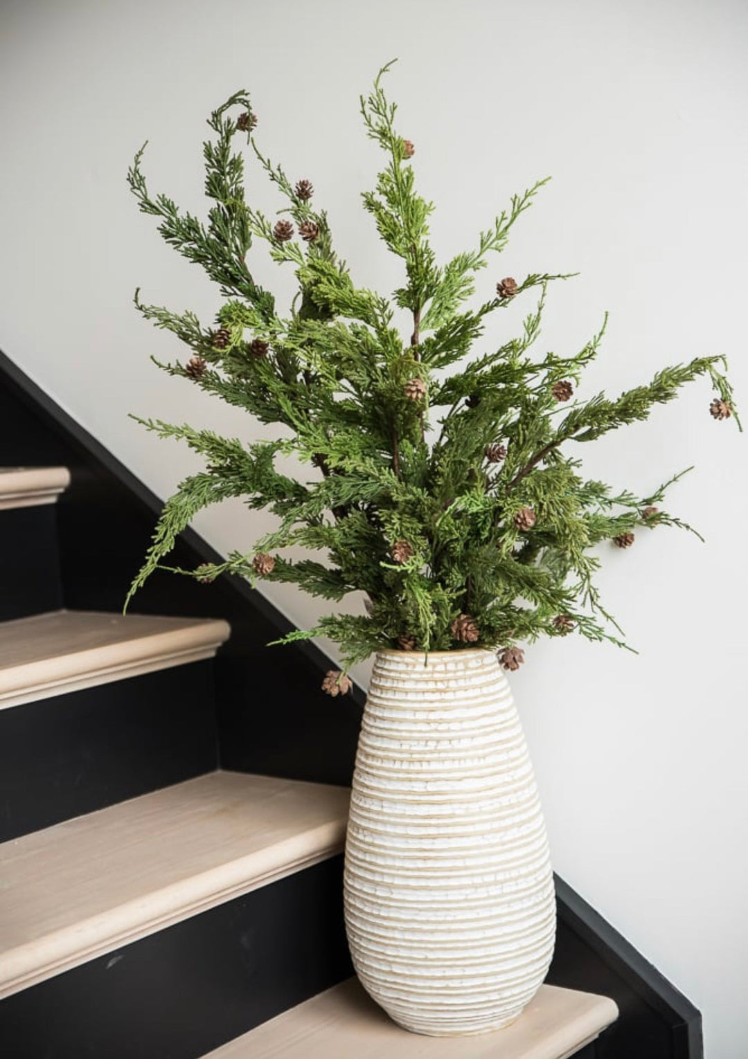 Artificial cedar and cone spray - Greenery Marketgreenery2825167GR