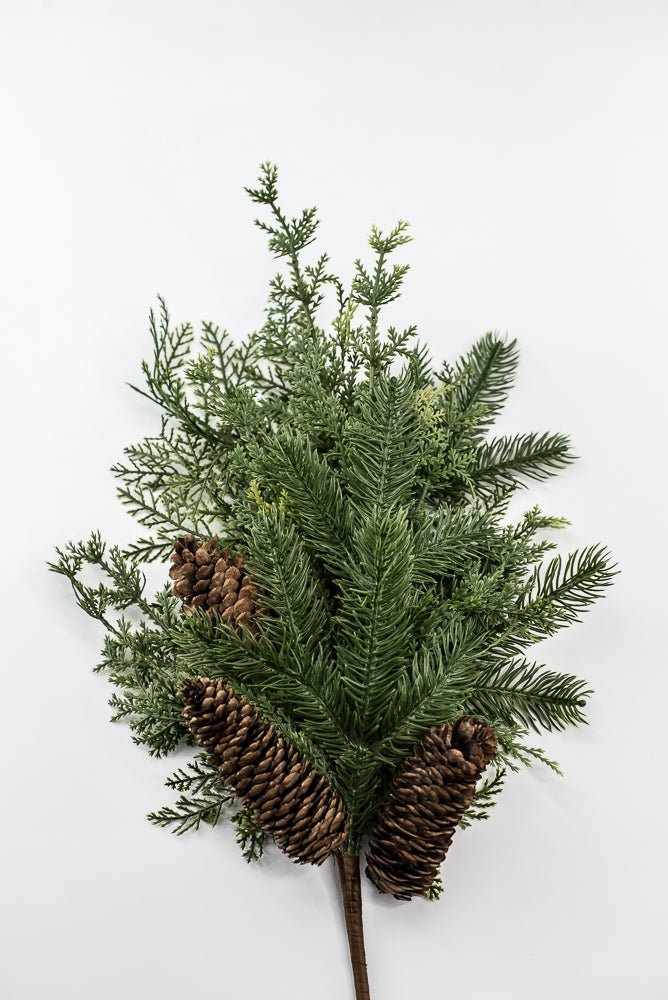 Artificial cedar and pine spray - Greenery MarketWinter and ChristmasX1795