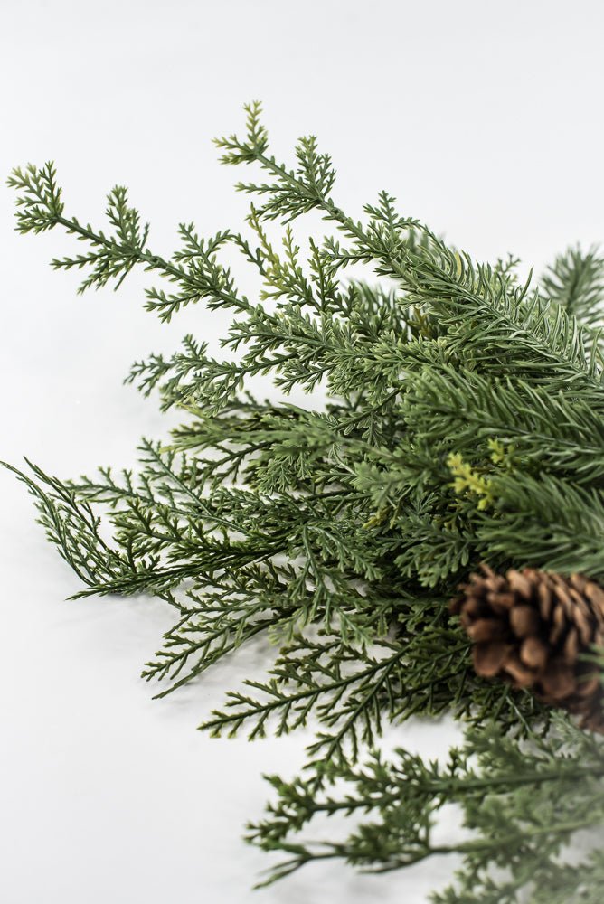 Artificial cedar and pine spray - Greenery MarketWinter and ChristmasX1795