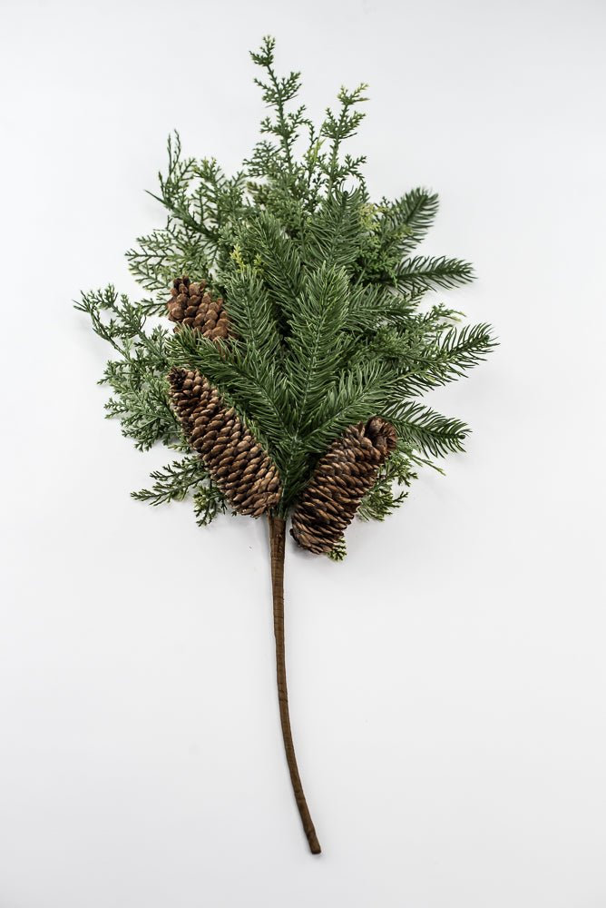 Artificial cedar and pine spray - Greenery MarketWinter and ChristmasX1795