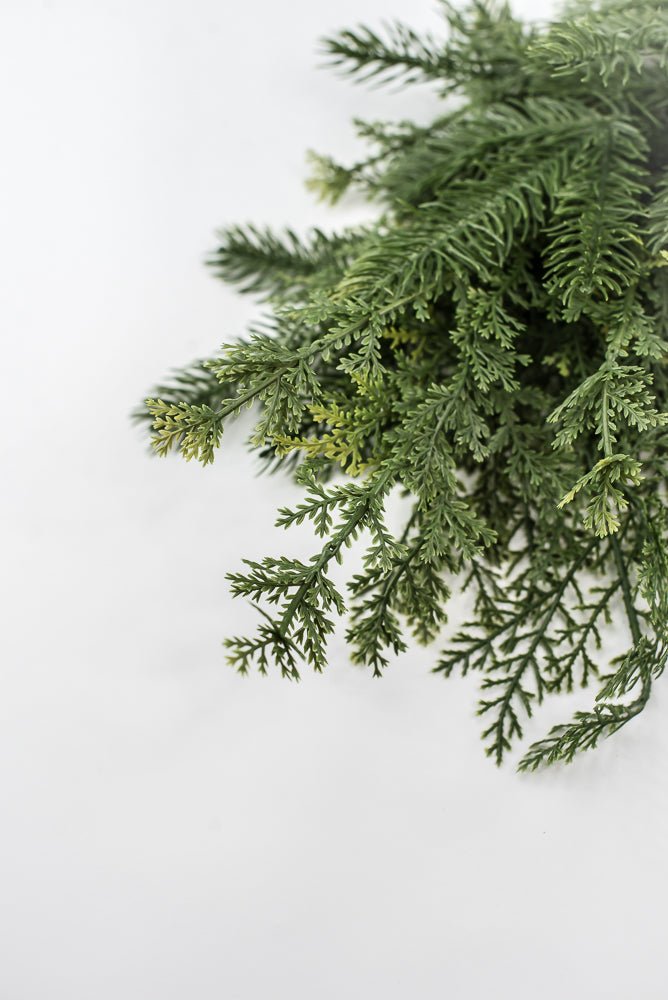 Artificial cedar and pine spray - Greenery MarketWinter and ChristmasX1795