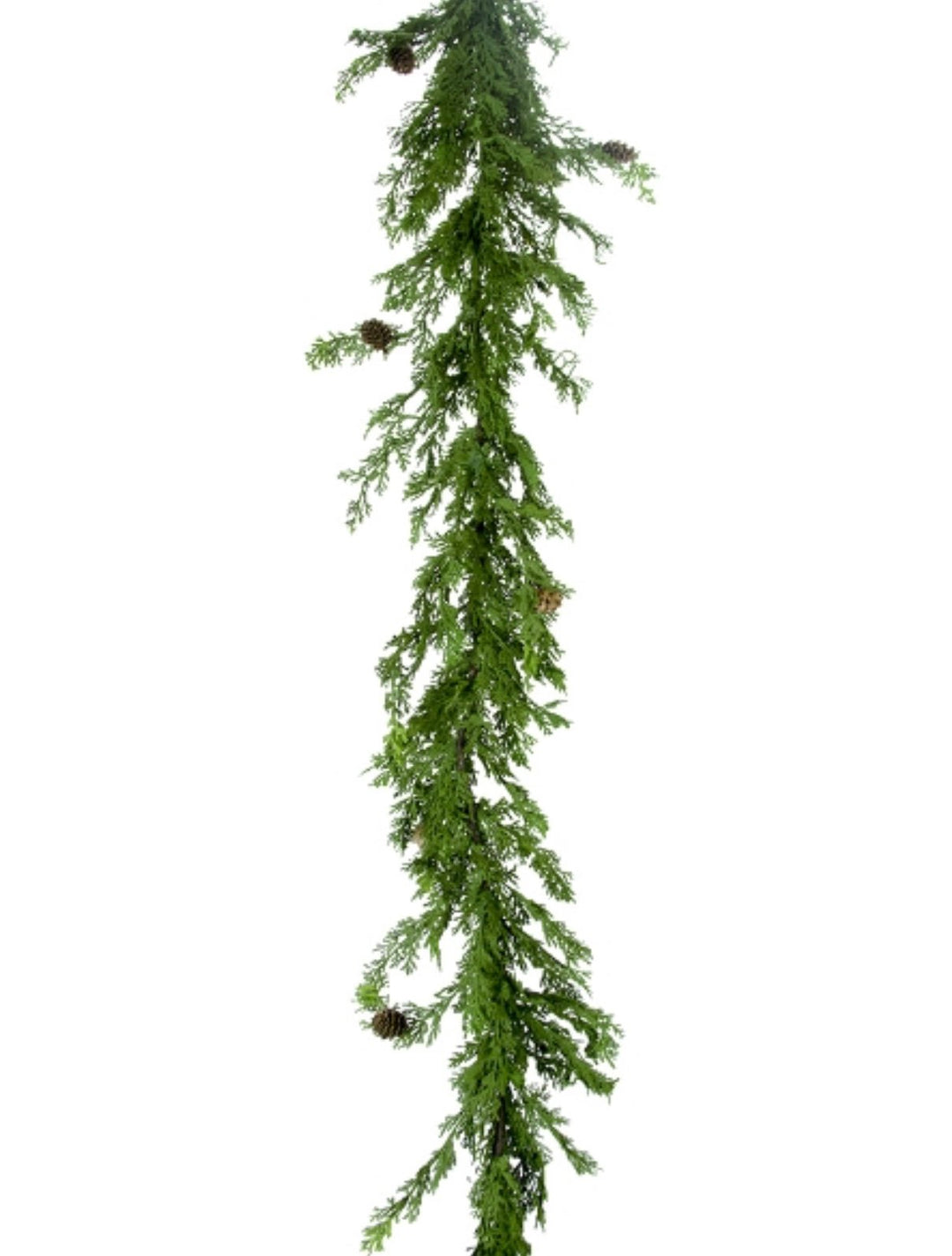 Artificial cedar garland with cones - 64” - Greenery Marketgreenery2830074GR