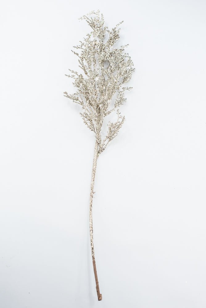 Artificial Champagne Ice Glitter Spray - 26" - Greenery MarketArtificial FloraXG1227-CH