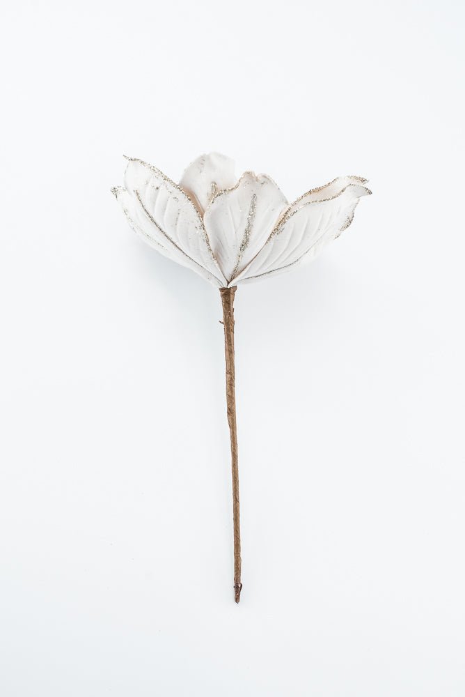 Artificial Champagne Magnolia Stem - 8" - Greenery Market86868CH