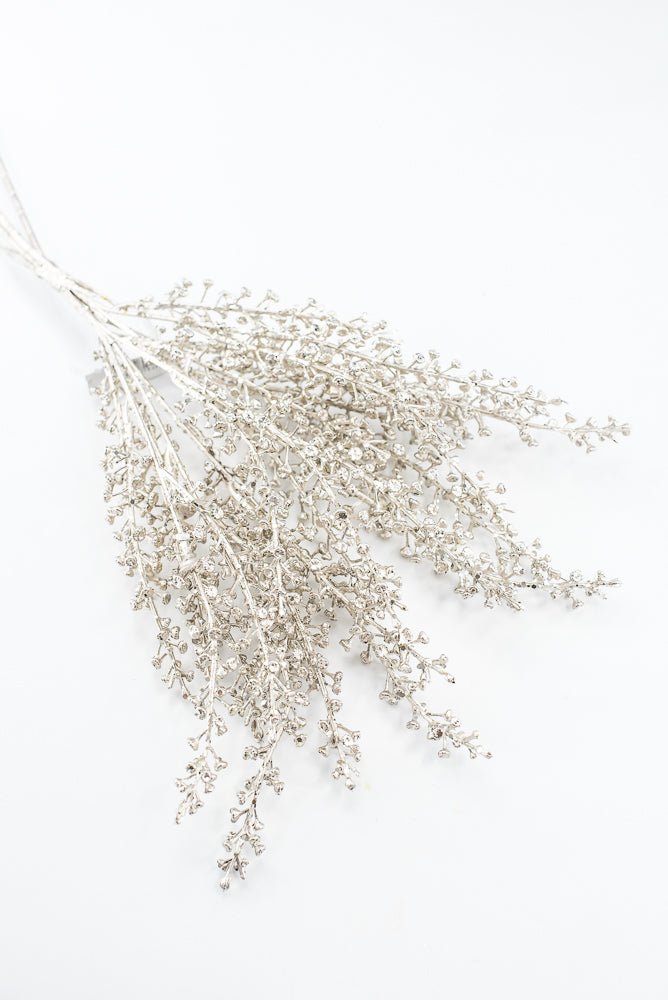 Artificial Champagne Sequin & Glitter Baby's Breath Bundle - 20" - Greenery MarketArtificial FloraXG1212-CH