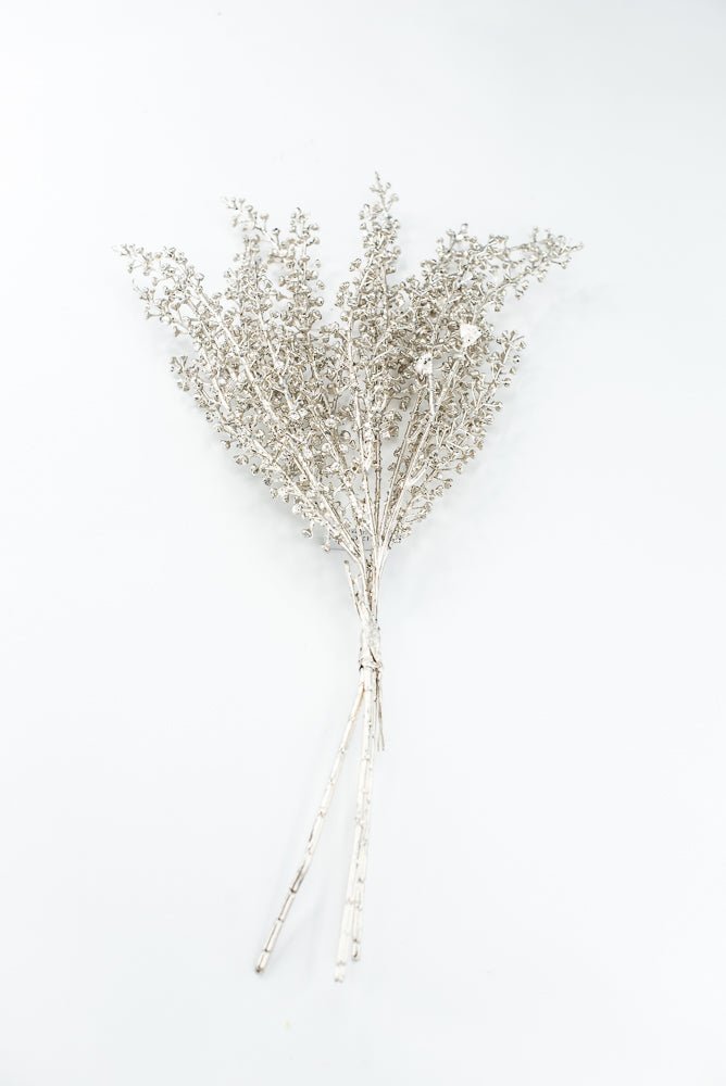 Artificial Champagne Sequin & Glitter Baby's Breath Bundle - 20" - Greenery MarketArtificial FloraXG1212-CH