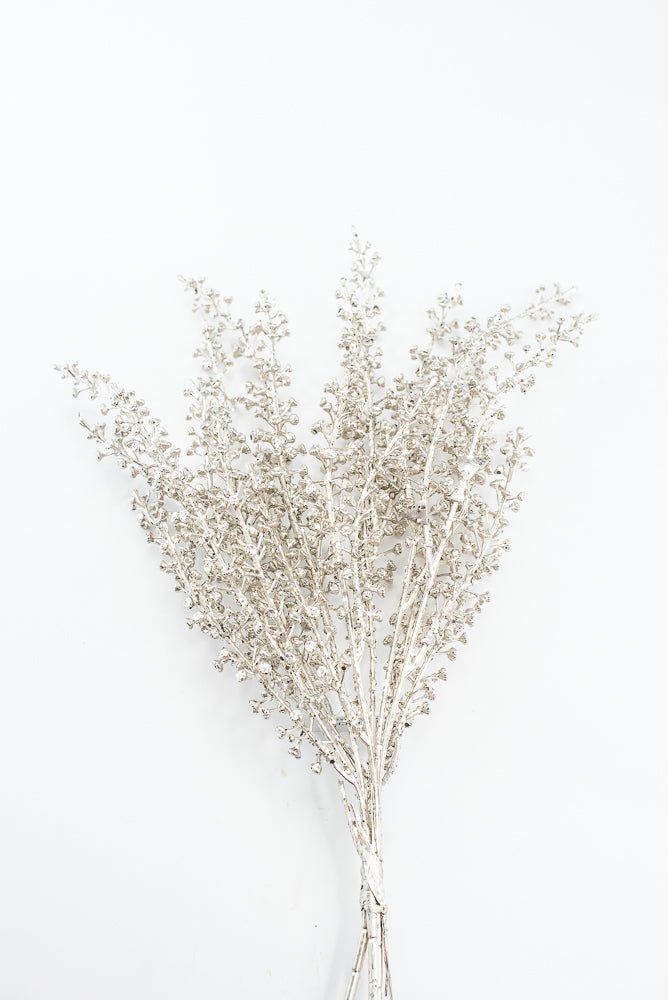 Artificial Champagne Sequin & Glitter Baby's Breath Bundle - 20" - Greenery MarketArtificial FloraXG1212-CH