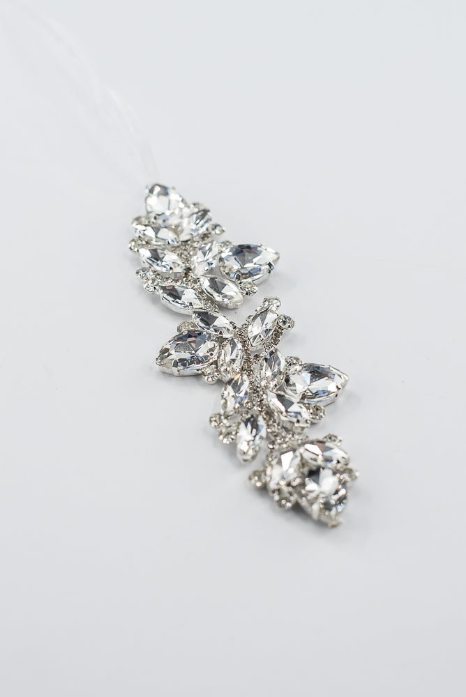 Artificial Clear Crystal Jewelry Ornament - Greenery MarketAC538-CL