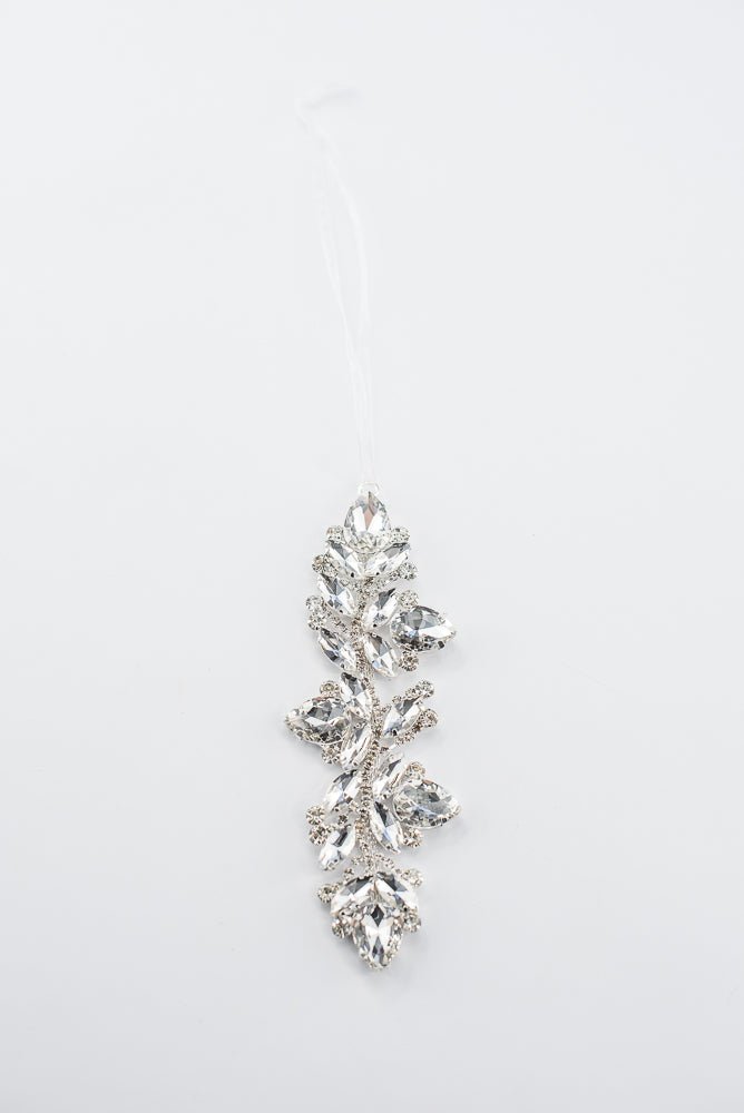 Artificial Clear Crystal Jewelry Ornament - Greenery MarketAC538-CL