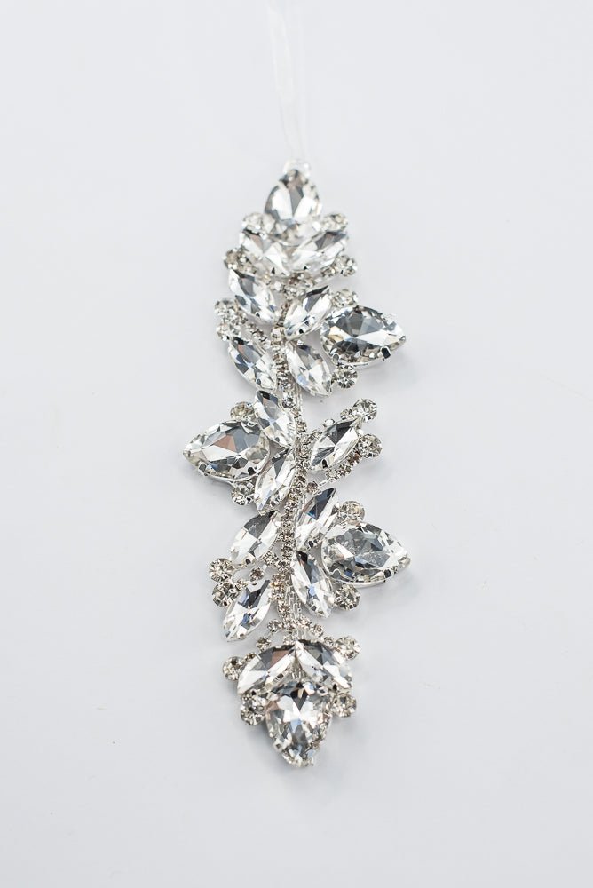 Artificial Clear Crystal Jewelry Ornament - Greenery MarketAC538-CL