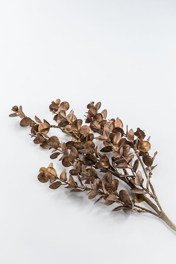 Artificial Copper Brown Mini Leaf Spray - 24" - Greenery MarketArtificial Flowers281441