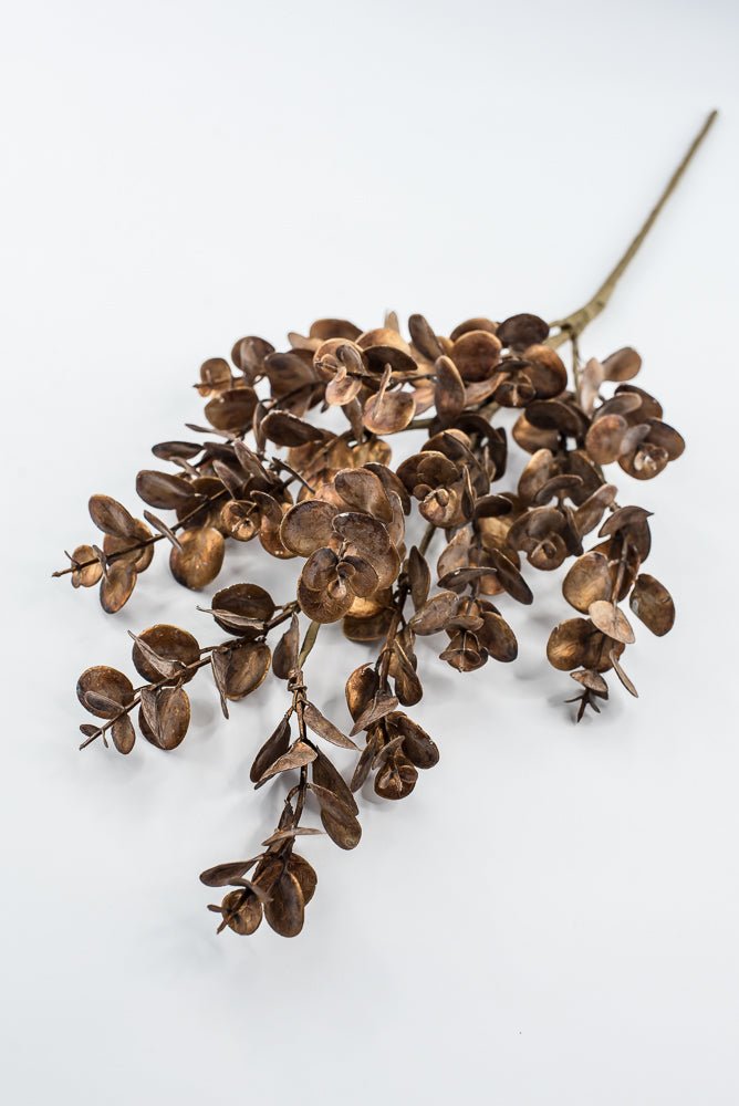 Artificial Copper Brown Mini Leaf Spray - 24" - Greenery MarketArtificial Flowers281441