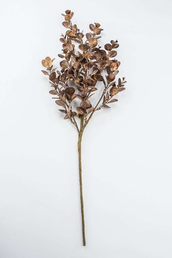 Artificial Copper Brown Mini Leaf Spray - 24" - Greenery MarketArtificial Flowers281441