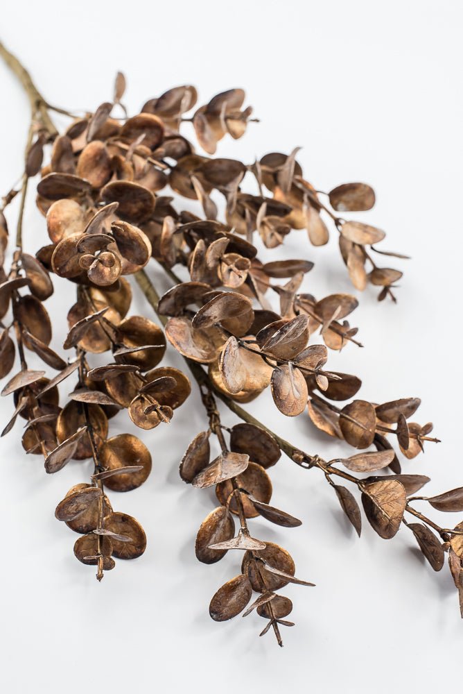 Artificial Copper Brown Mini Leaf Spray - 24" - Greenery MarketArtificial Flowers281441