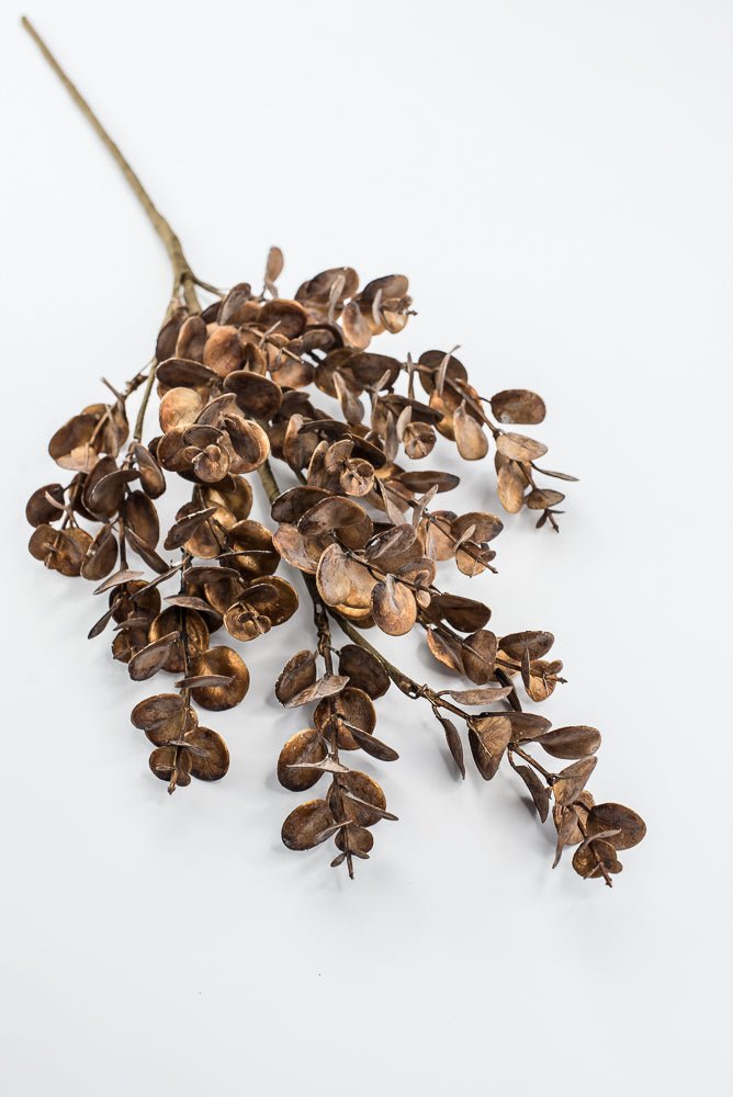 Artificial Copper Brown Mini Leaf Spray - 24" - Greenery MarketArtificial Flowers281441