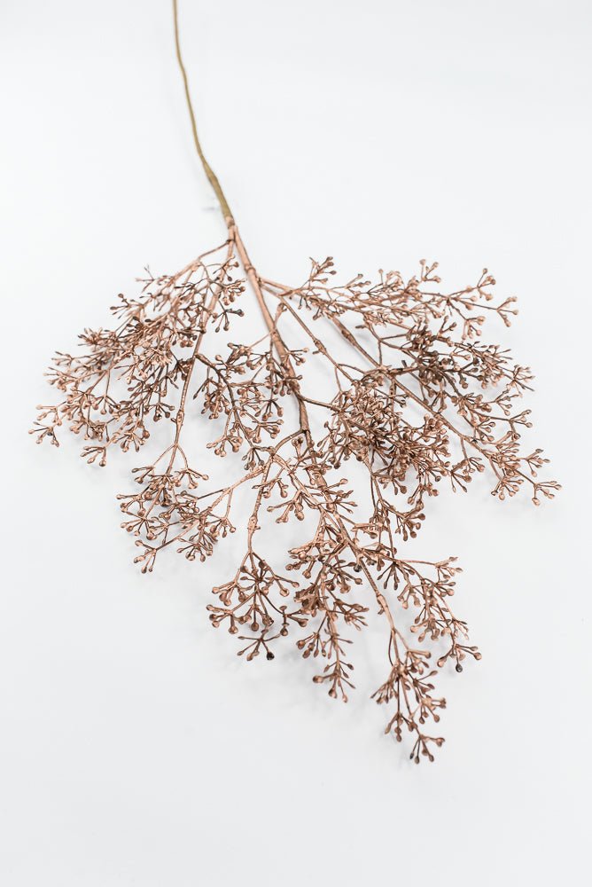 Artificial Copper Eucalyptus Seed Spray - 33" - Greenery MarketArtificial Flora65746-COPPER
