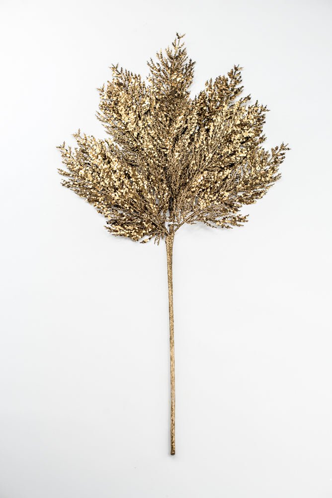 Artificial Copper & Gold Glittered Pine Spray - 29" - Greenery MarketArtificial FloraXG1128-COPGO