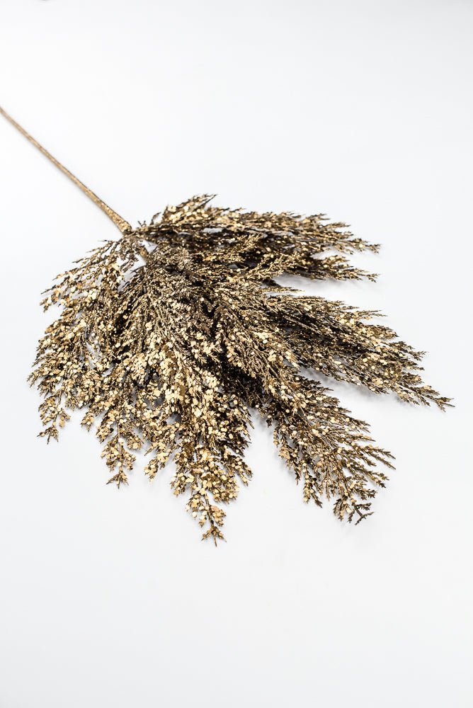 Artificial Copper & Gold Glittered Pine Spray - 29" - Greenery MarketArtificial FloraXG1128-COPGO