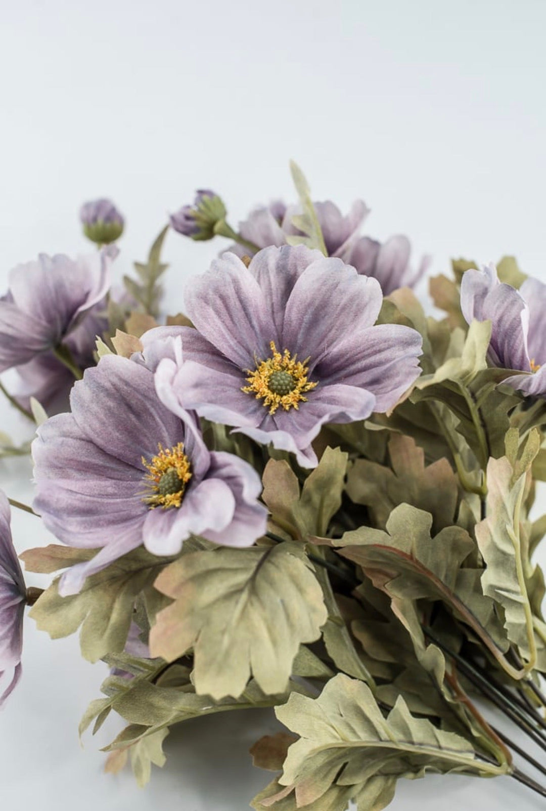 Artificial cosmos bush - purple - Greenery Market84566-LT.PU